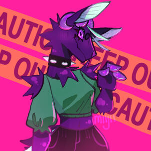 neon goat