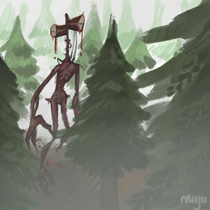 sirenhead doodle