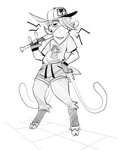 dumb sk8r boi doodle